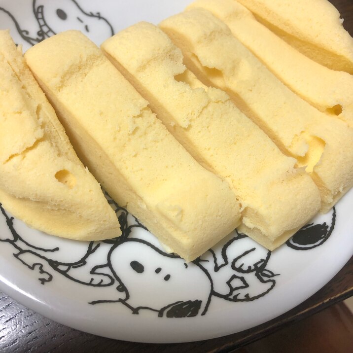 はちみつ風味の蒸しパン